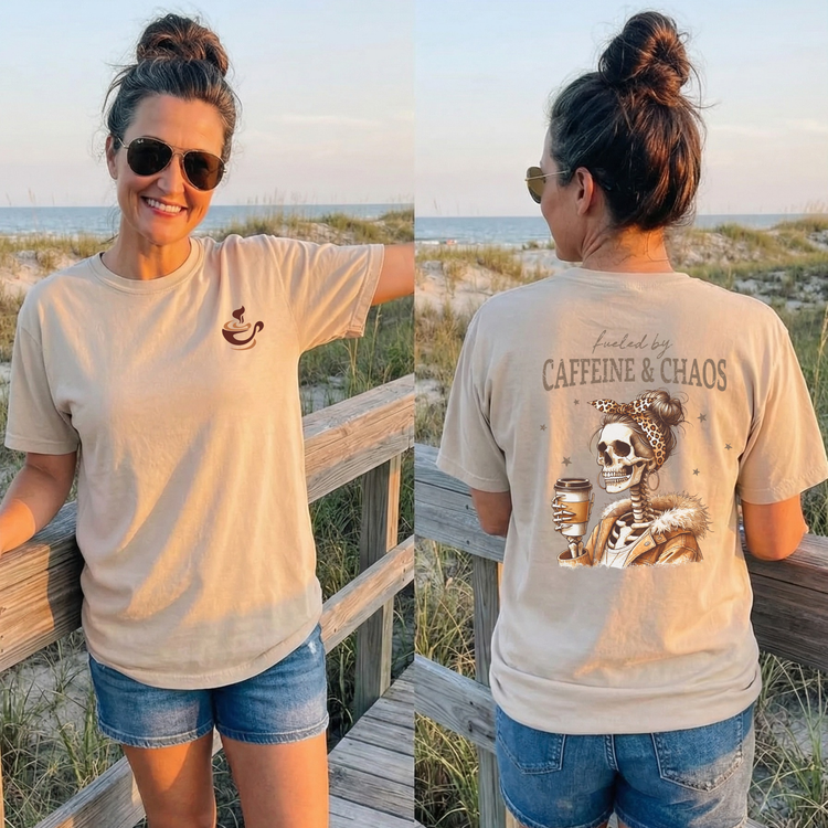 Chaos & Coffee Mom Tees