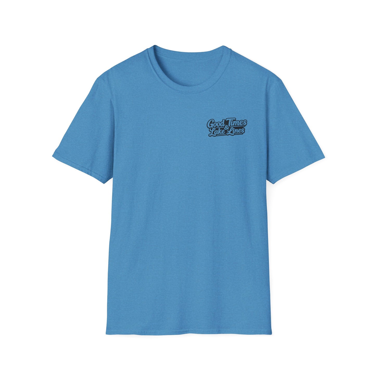 On Lake Time Fishing T-Shirt — Good Times & Lake Lines Collection