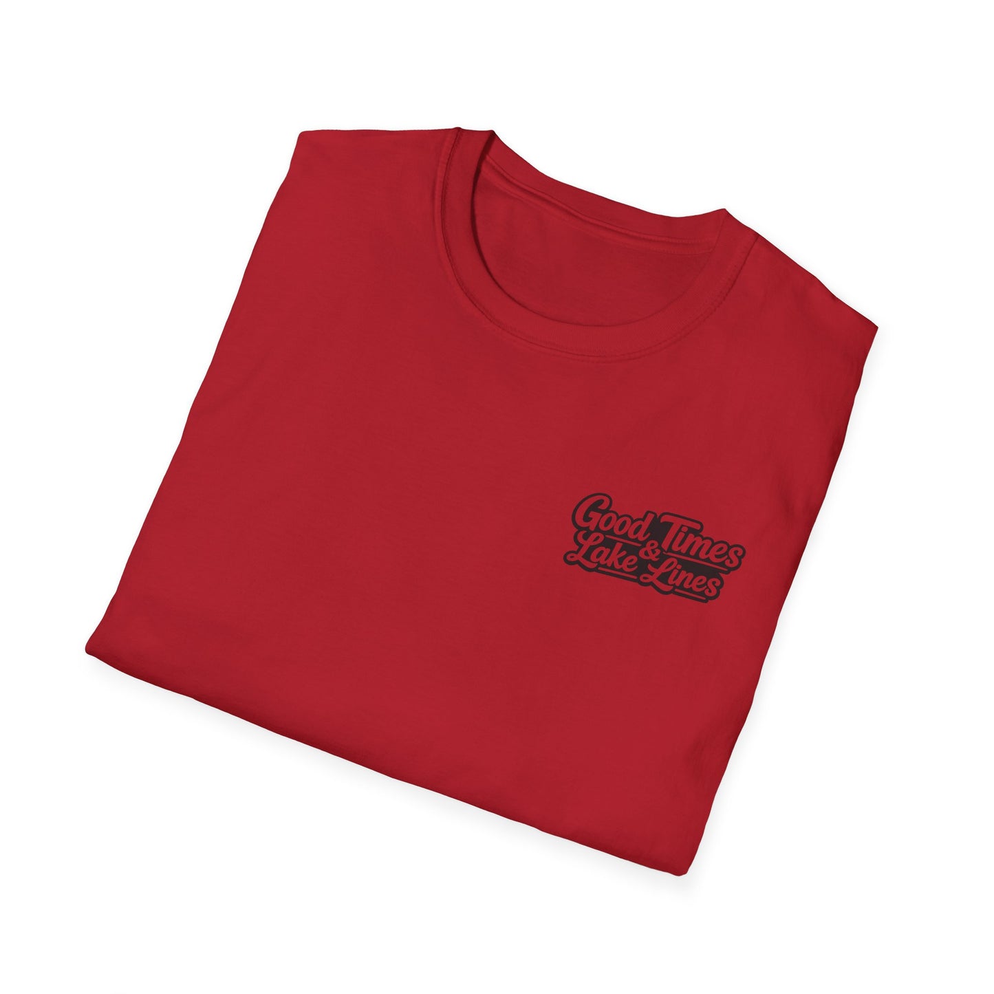 On Lake Time Fishing T-Shirt — Good Times & Lake Lines Collection