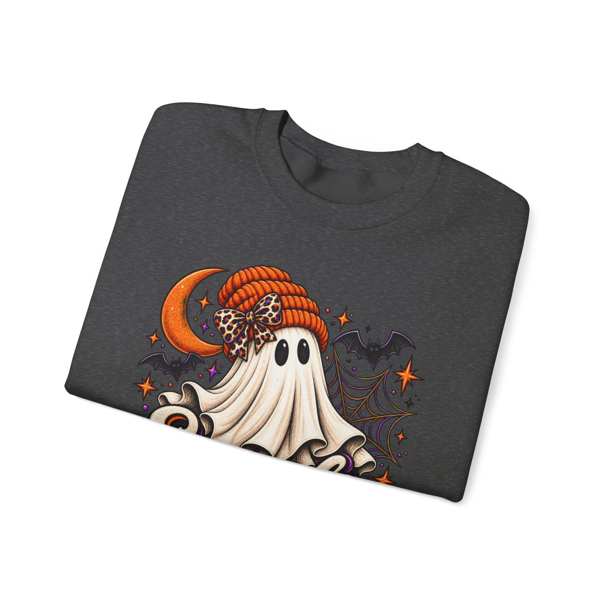 Halloween 'Spooky' Ghost Crewneck Sweatshirt