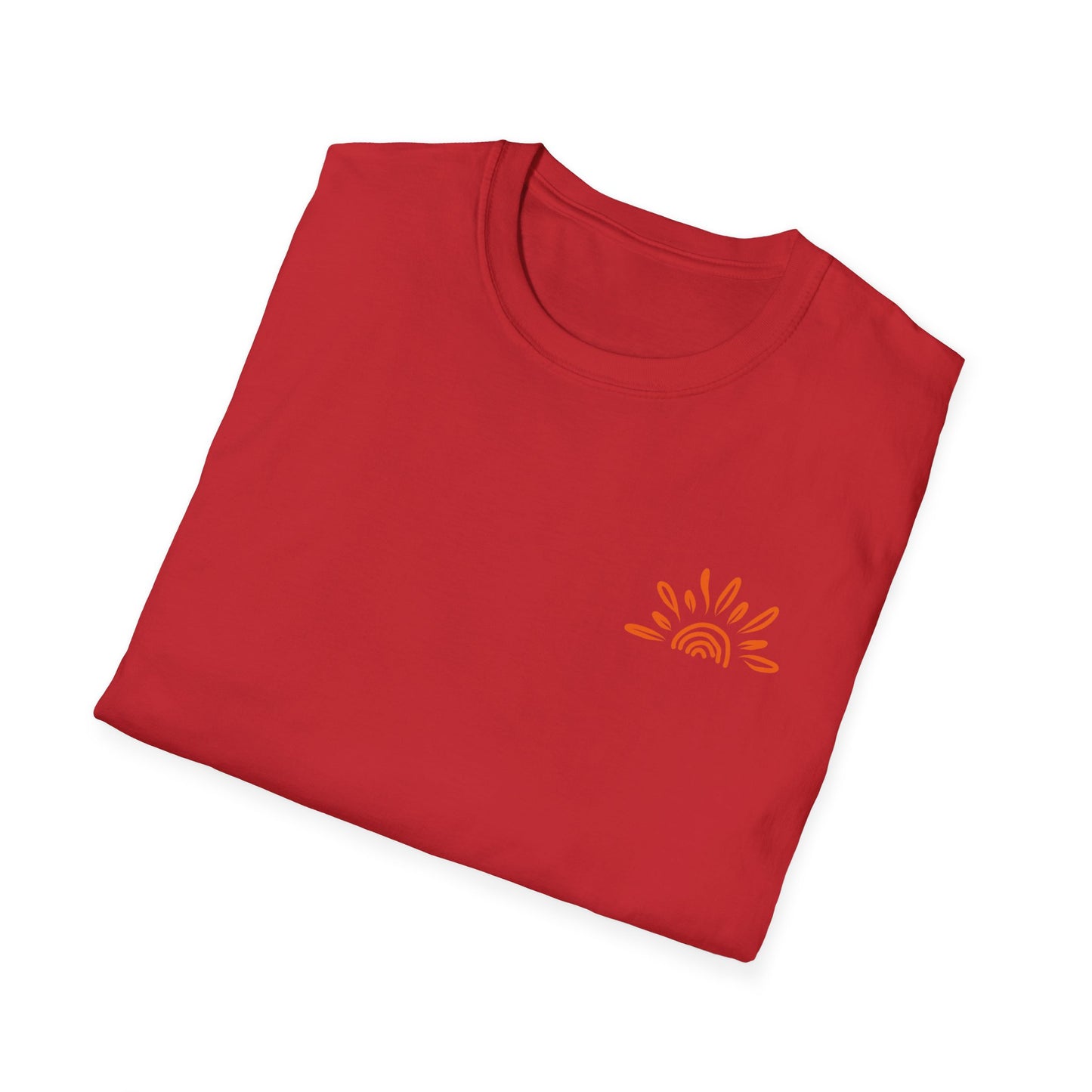 Lake Life T-Shirt — "Living the Dream at the Lake" Boat & Mountain Scene