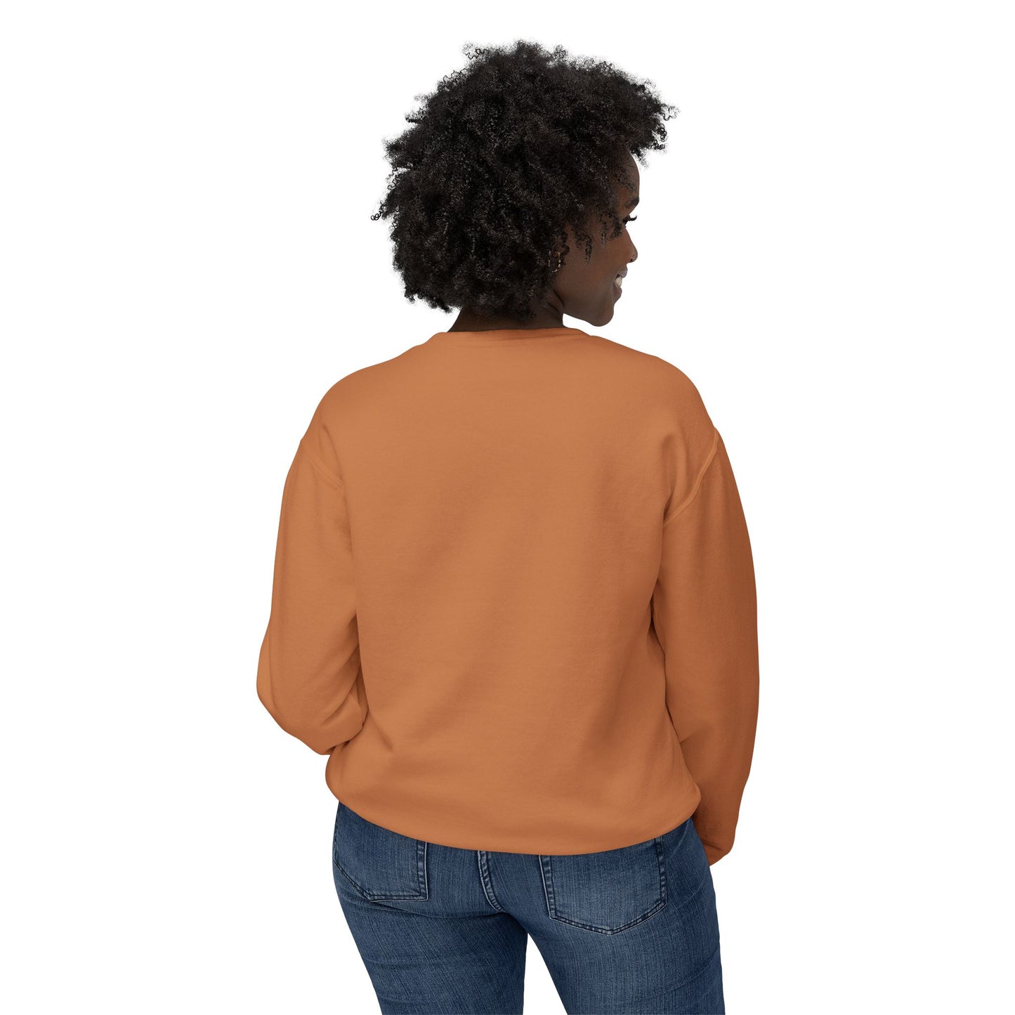 Sweater Weather Crewneck Sweatshirt – Cozy Fall Pumpkin & Hot Cocoa Graphic