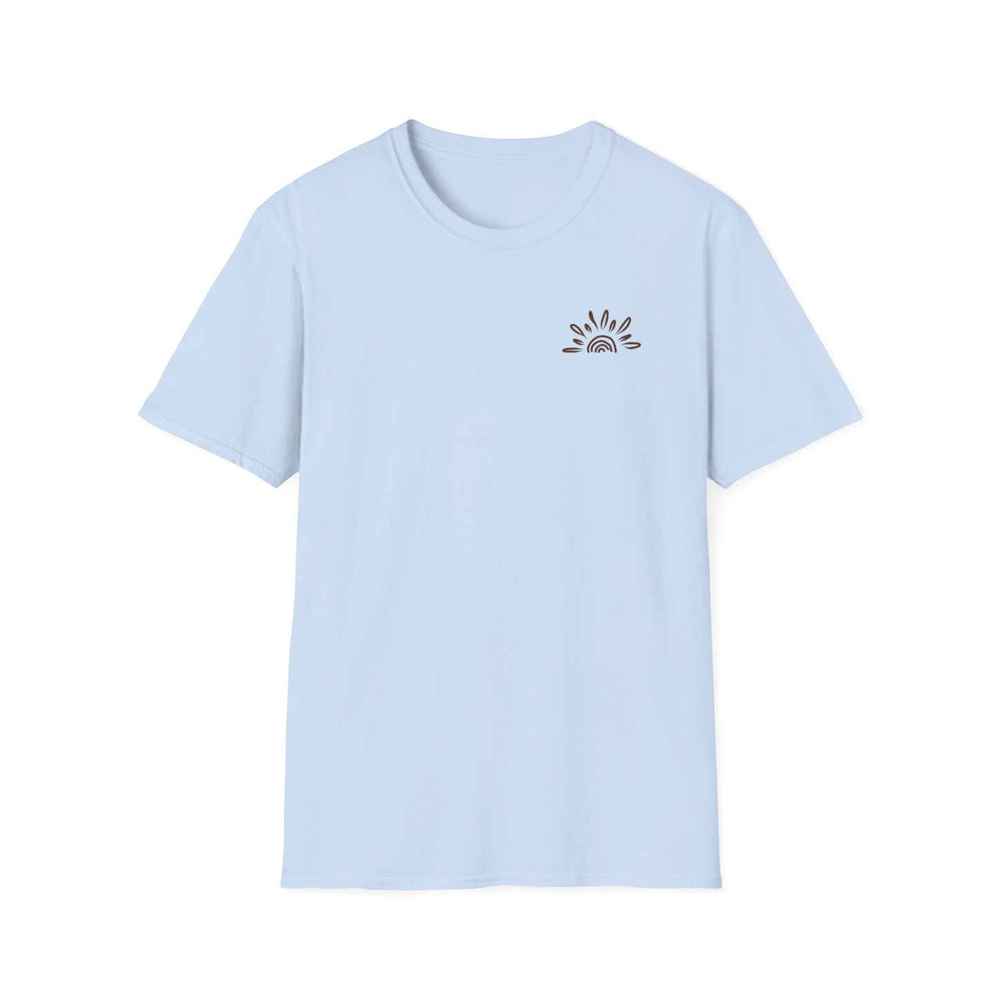 Lake View Sunglasses Tee — Boat, Waves & Sun Rays T-Shirt