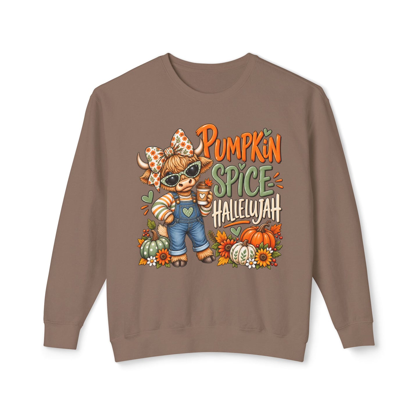 Pumpkin Spice Hallelujah Crewneck Sweatshirt