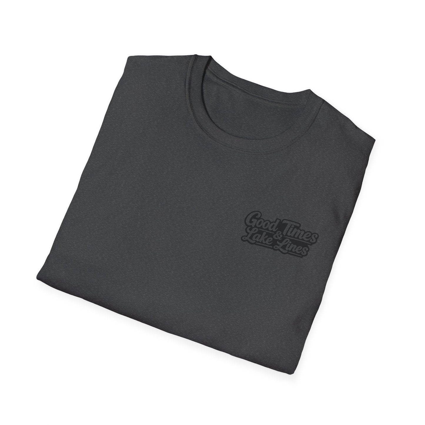 On Lake Time Fishing T-Shirt — Good Times & Lake Lines Collection