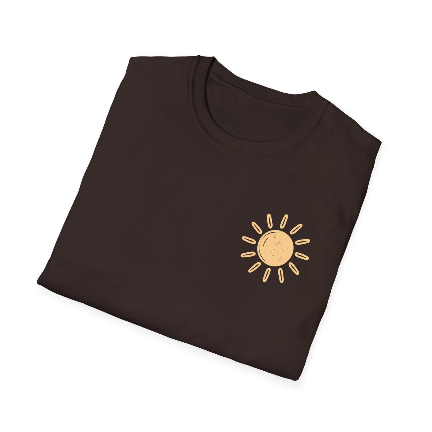 The Lake Is My Happy Place T-Shirt — Colorful Lake View Tee