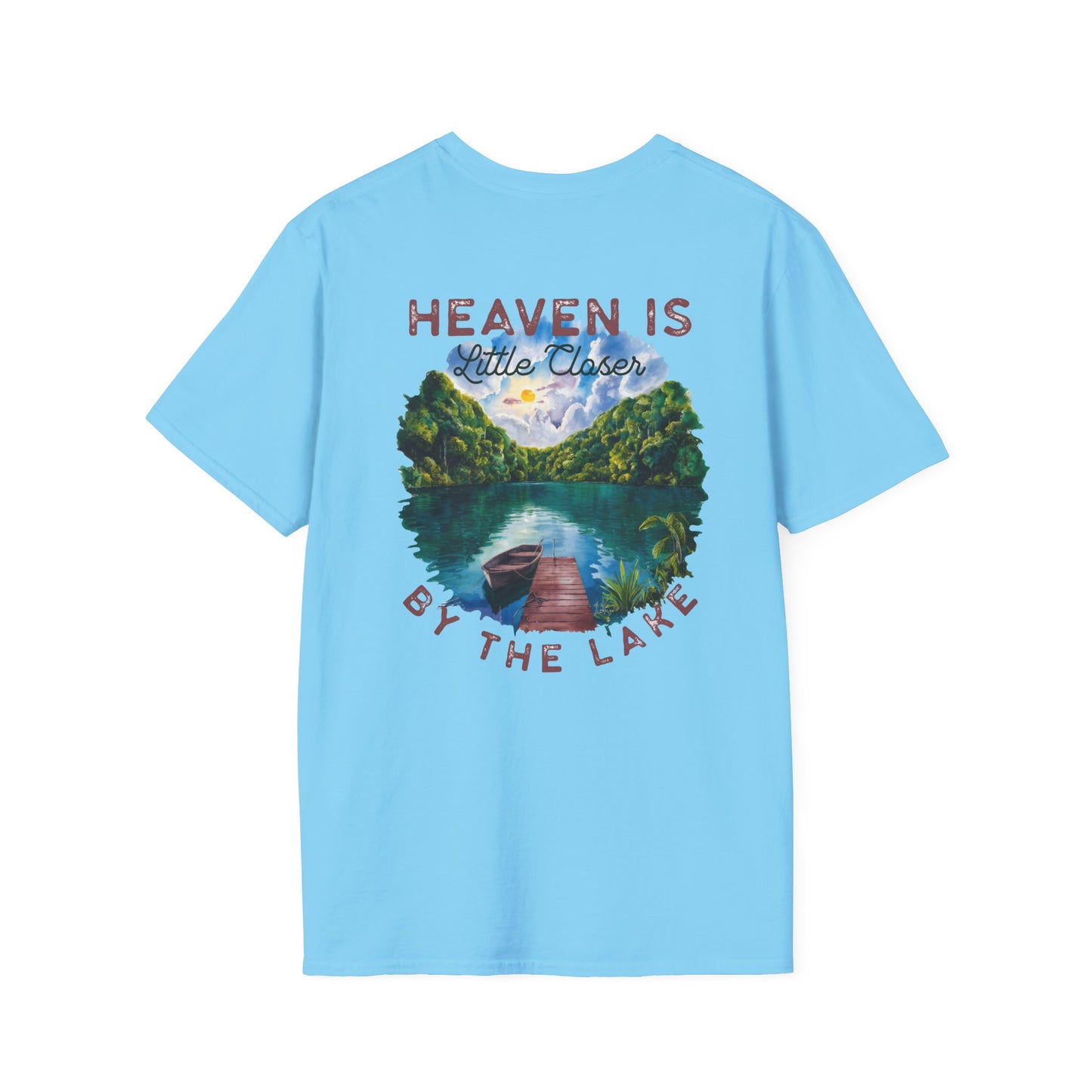 Heaven Is A Little Closer By The Lake T-Shirt — Scenic Lake Memorial Tee