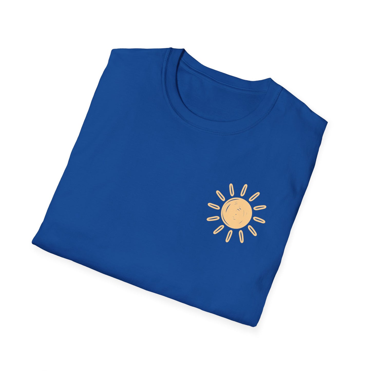 The Lake Is My Happy Place T-Shirt — Colorful Lake View Tee