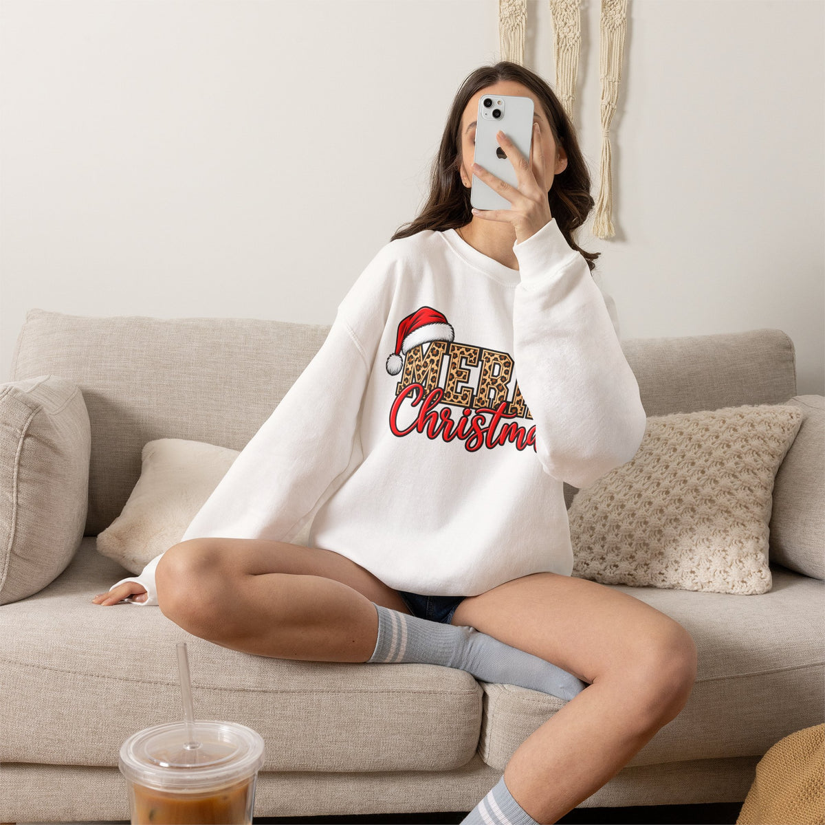 Merry Christmas Crewneck Sweatshirt