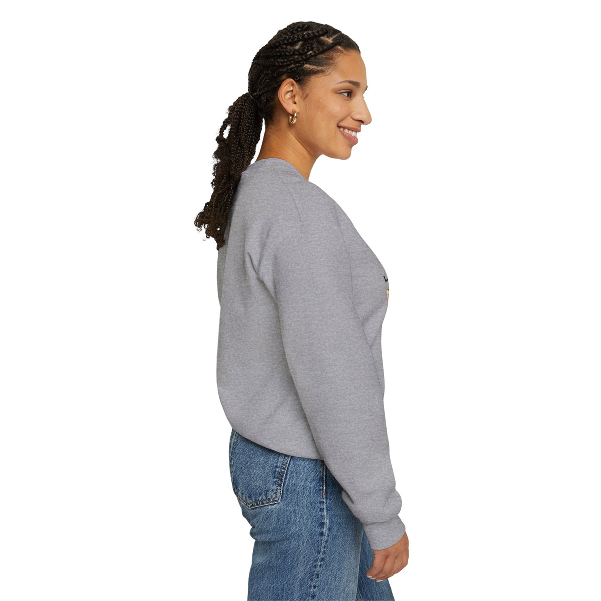 Skeleton Sisters Crewneck Sweatshirt — Halloween Day of the Dead Gothic Graphic