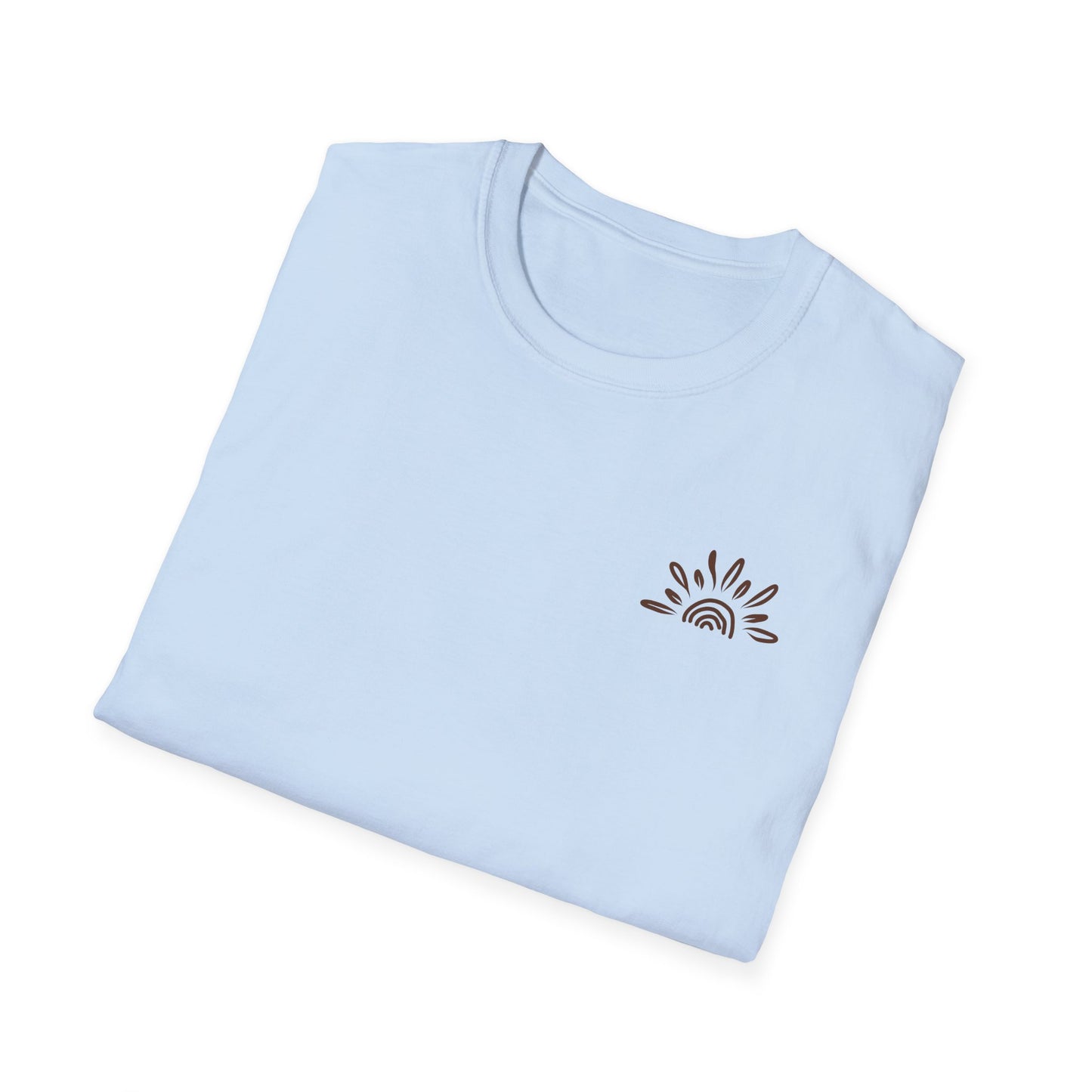 Lake View Sunglasses Tee — Boat, Waves & Sun Rays T-Shirt