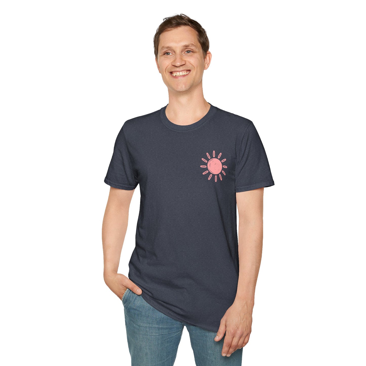 Lake Cabin T-Shirt — "Time Wasted at the Lake Is Time Well Spent"