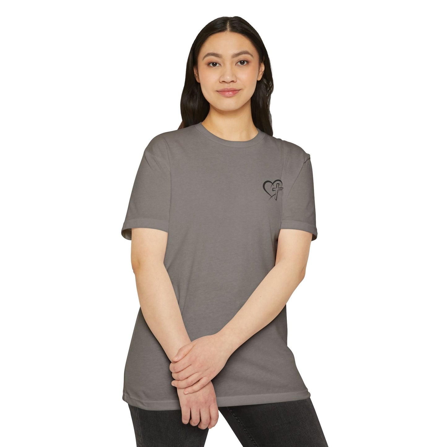 Faith-Based T-Shirt — "Pray, Wait, Trust" Inspirational Tee