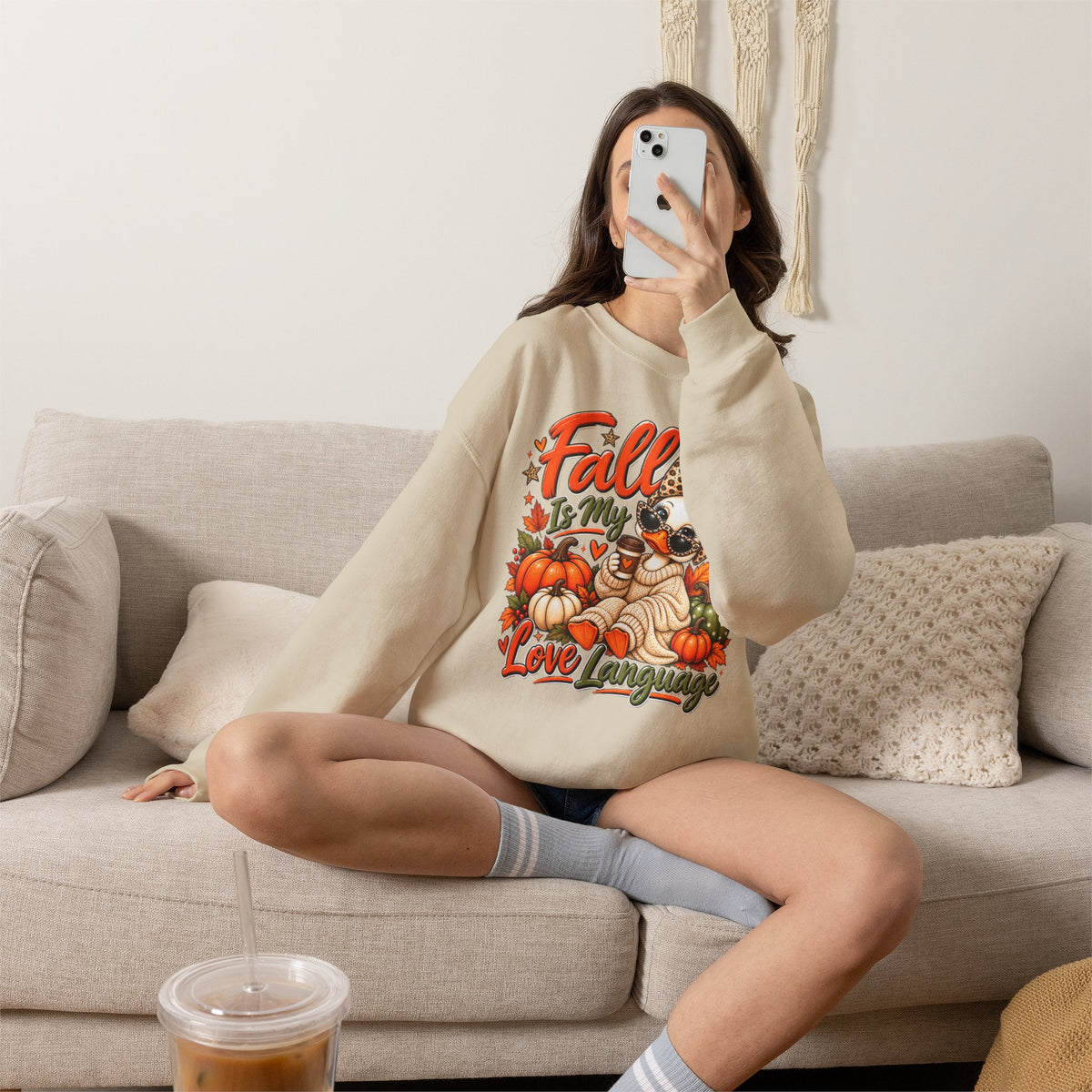 Fall Is My Love Language Sweatshirt