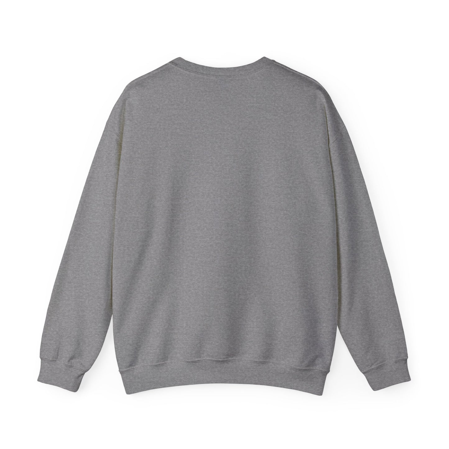 Fall Vibes Crewneck Sweatshirt — Autumn Leaves, Pumpkins & Cozy Plaid Design