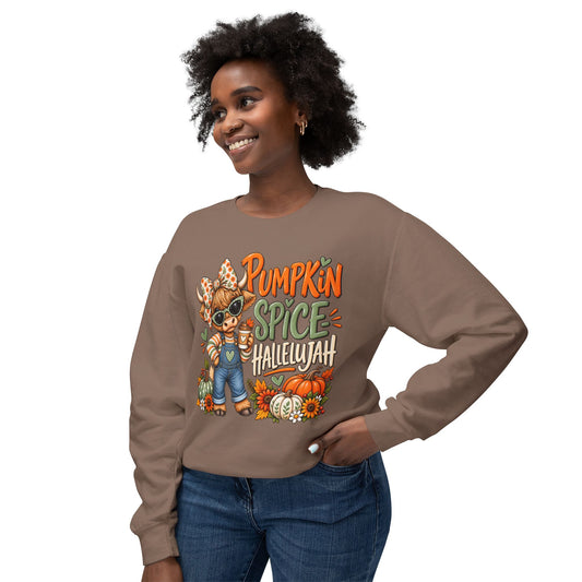 Pumpkin Spice Hallelujah Crewneck Sweatshirt