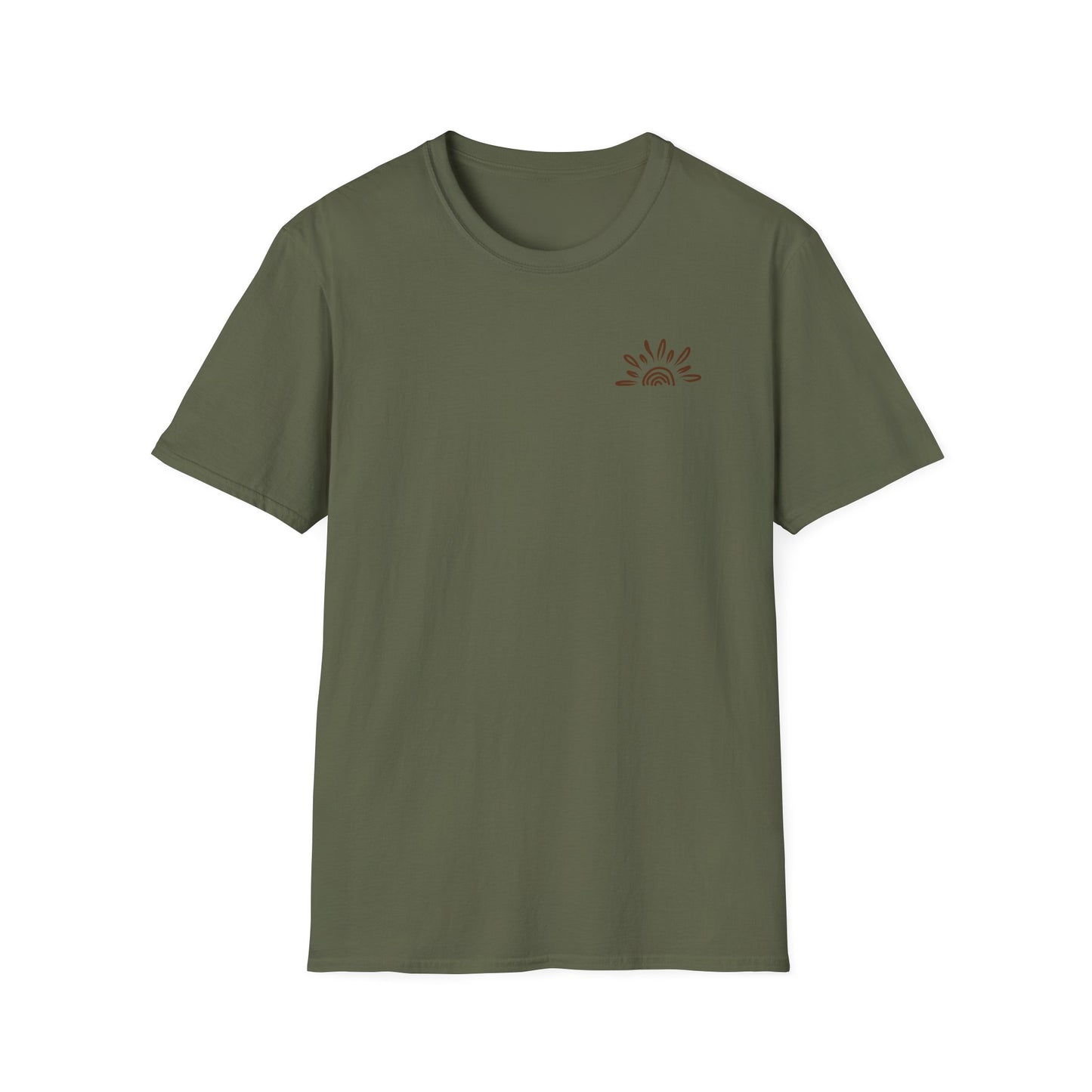 Lake View Sunglasses Tee — Boat, Waves & Sun Rays T-Shirt