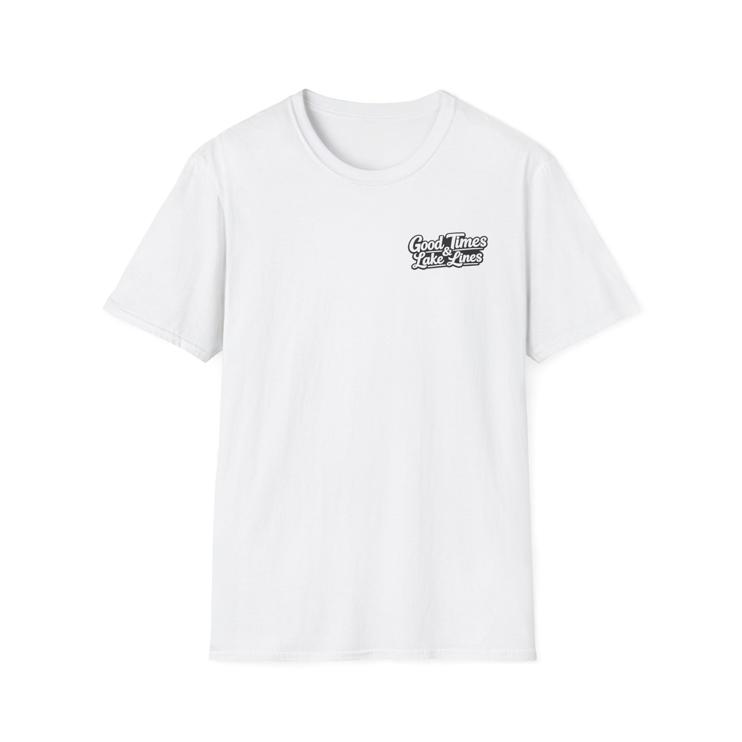 On Lake Time Fishing T-Shirt — Good Times & Lake Lines Collection