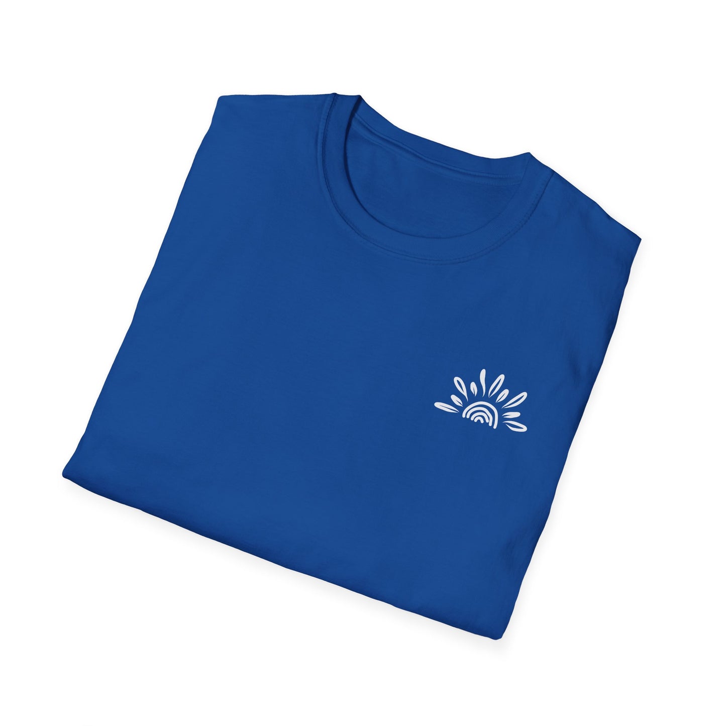 Lake View Sunglasses Tee — Boat, Waves & Sun Rays T-Shirt
