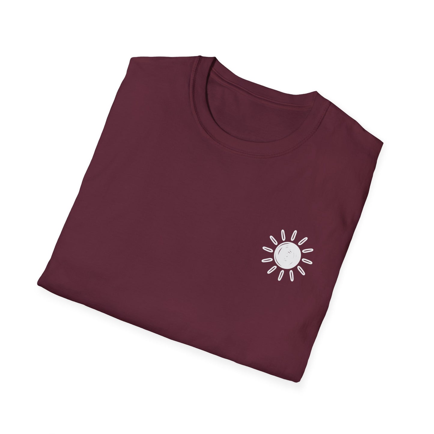 Lake Days Sunset Boat T-Shirt — Boat, Waves & Sun Rays