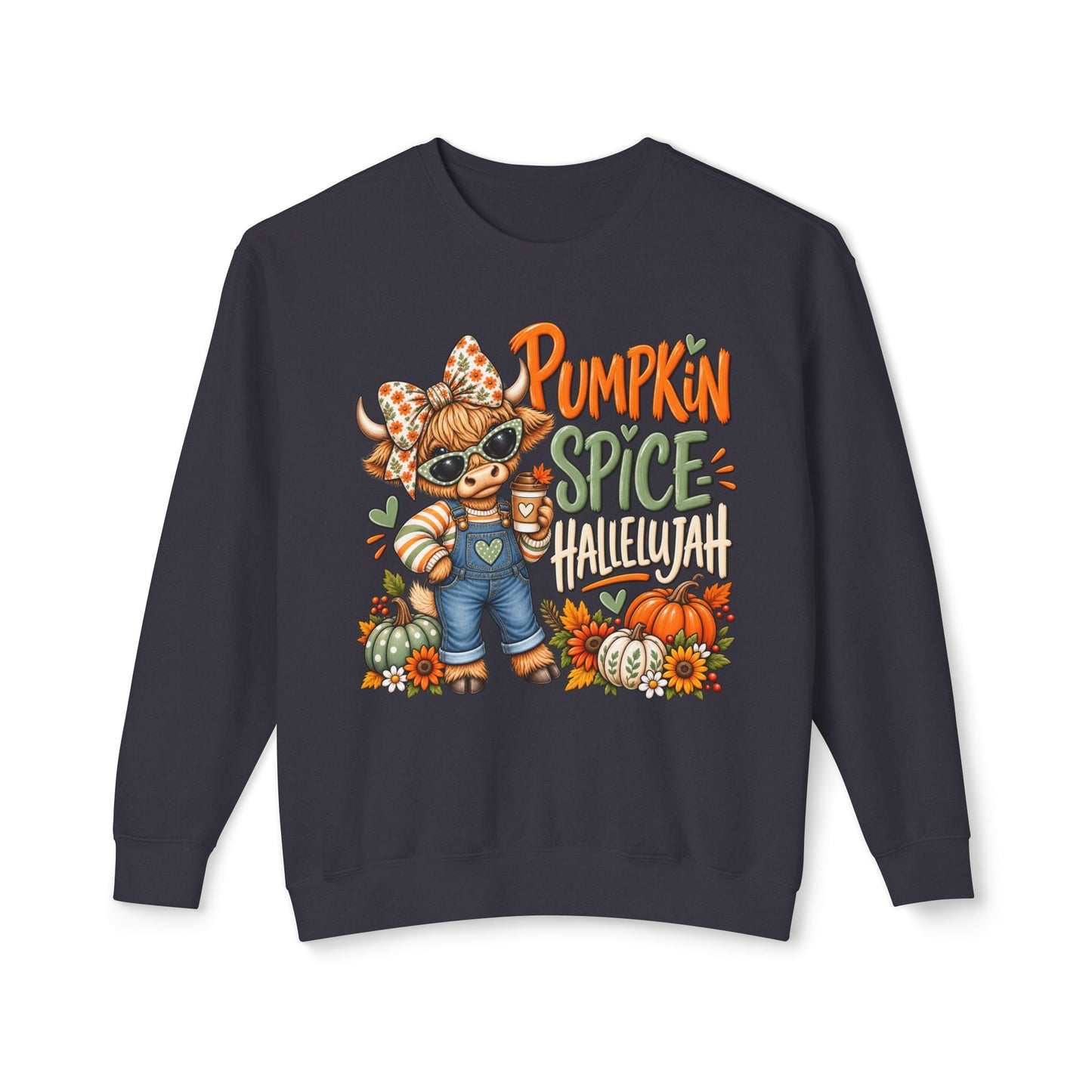 Pumpkin Spice Hallelujah Crewneck Sweatshirt