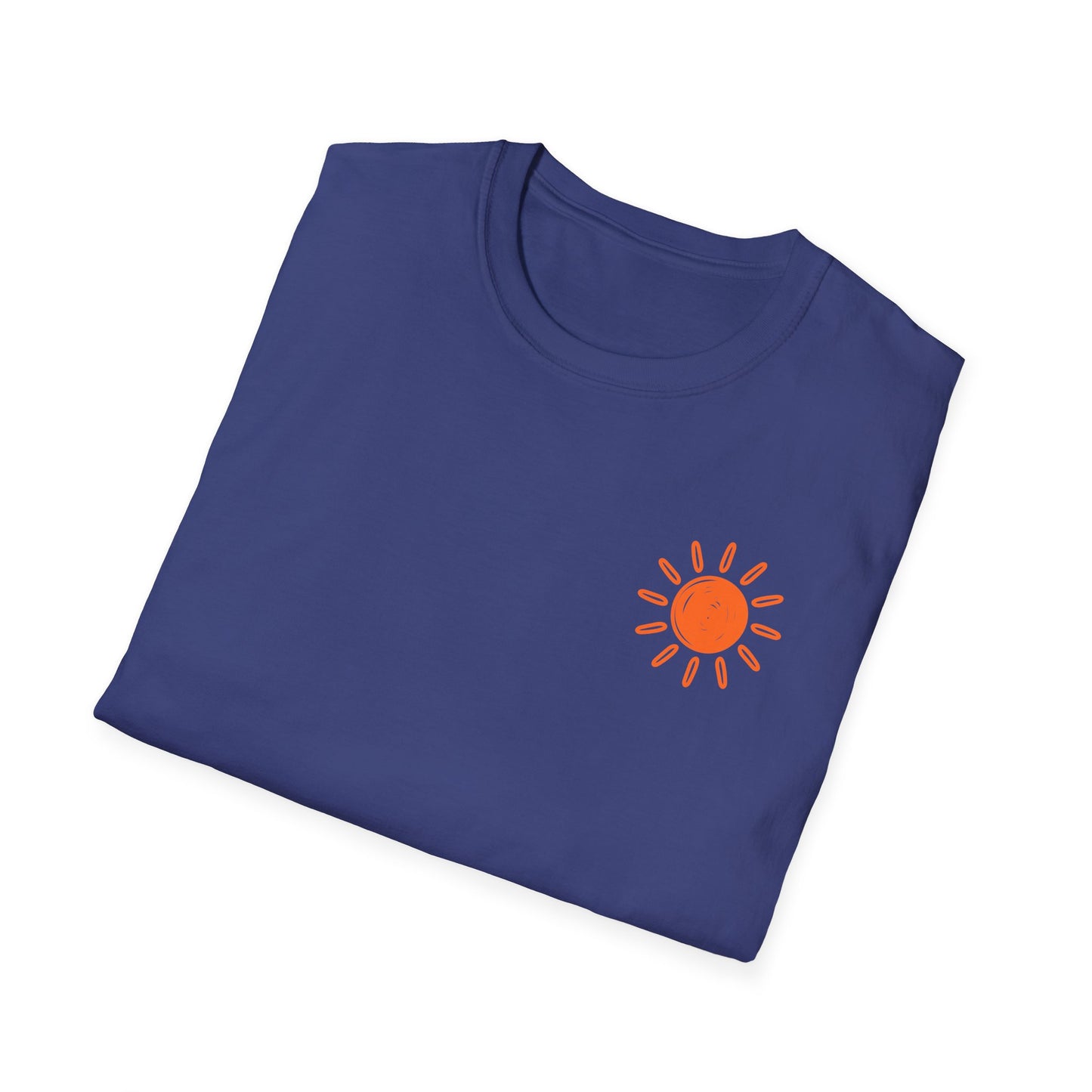 The Lake Made Me Do It Fishing Tee — Sunset Boat Graphic T-Shirt