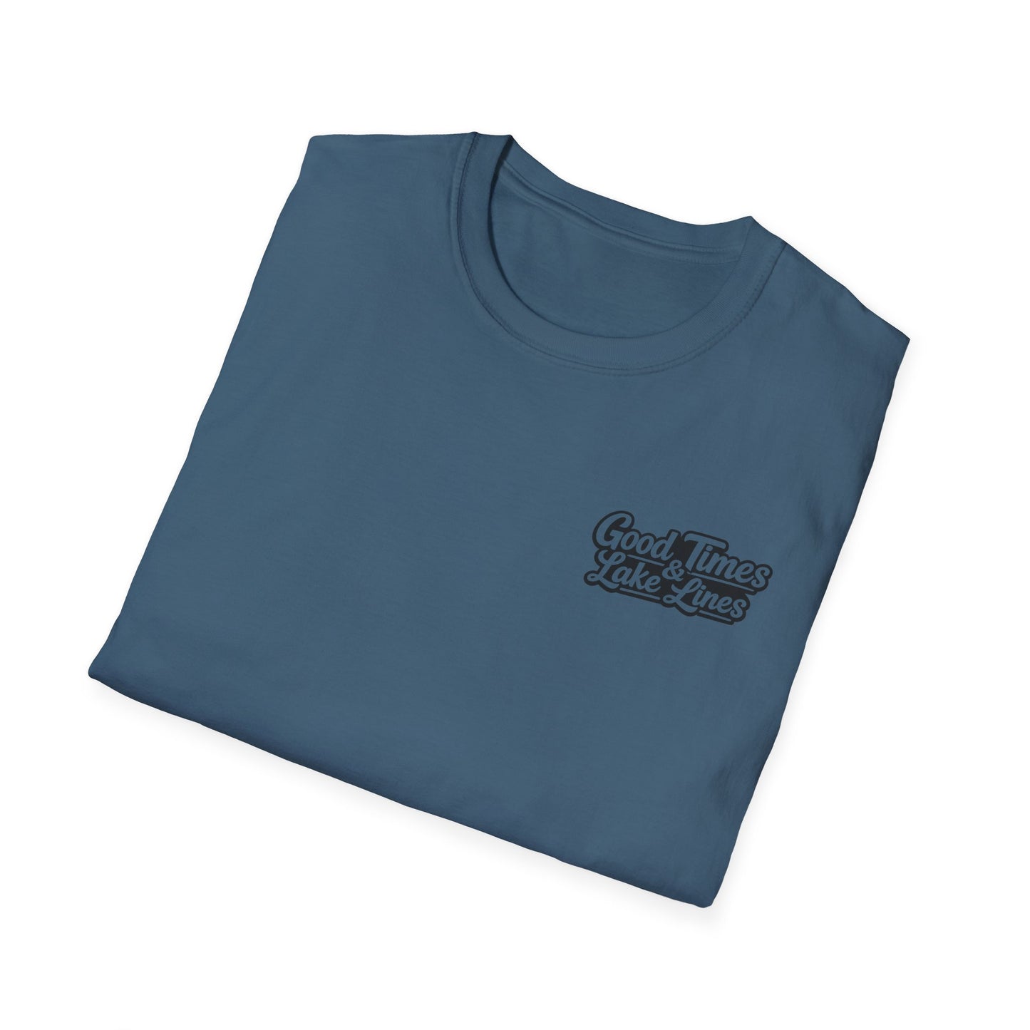 On Lake Time Fishing T-Shirt — Good Times & Lake Lines Collection