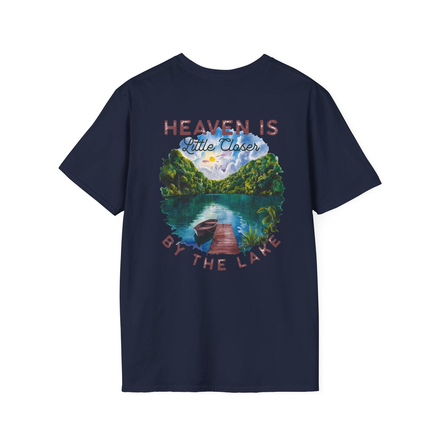 Heaven Is A Little Closer By The Lake T-Shirt — Scenic Lake Memorial Tee