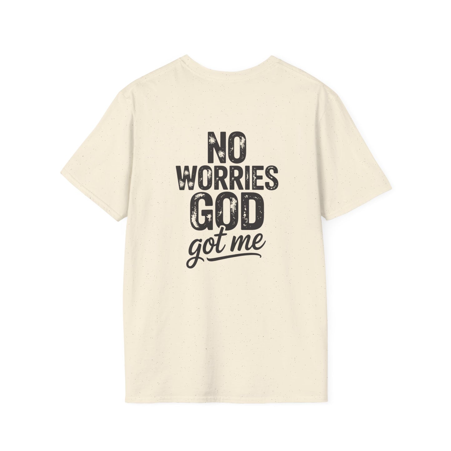 Minimal Heart & Cross T‑Shirt — Faith-Inspired Chest Logo