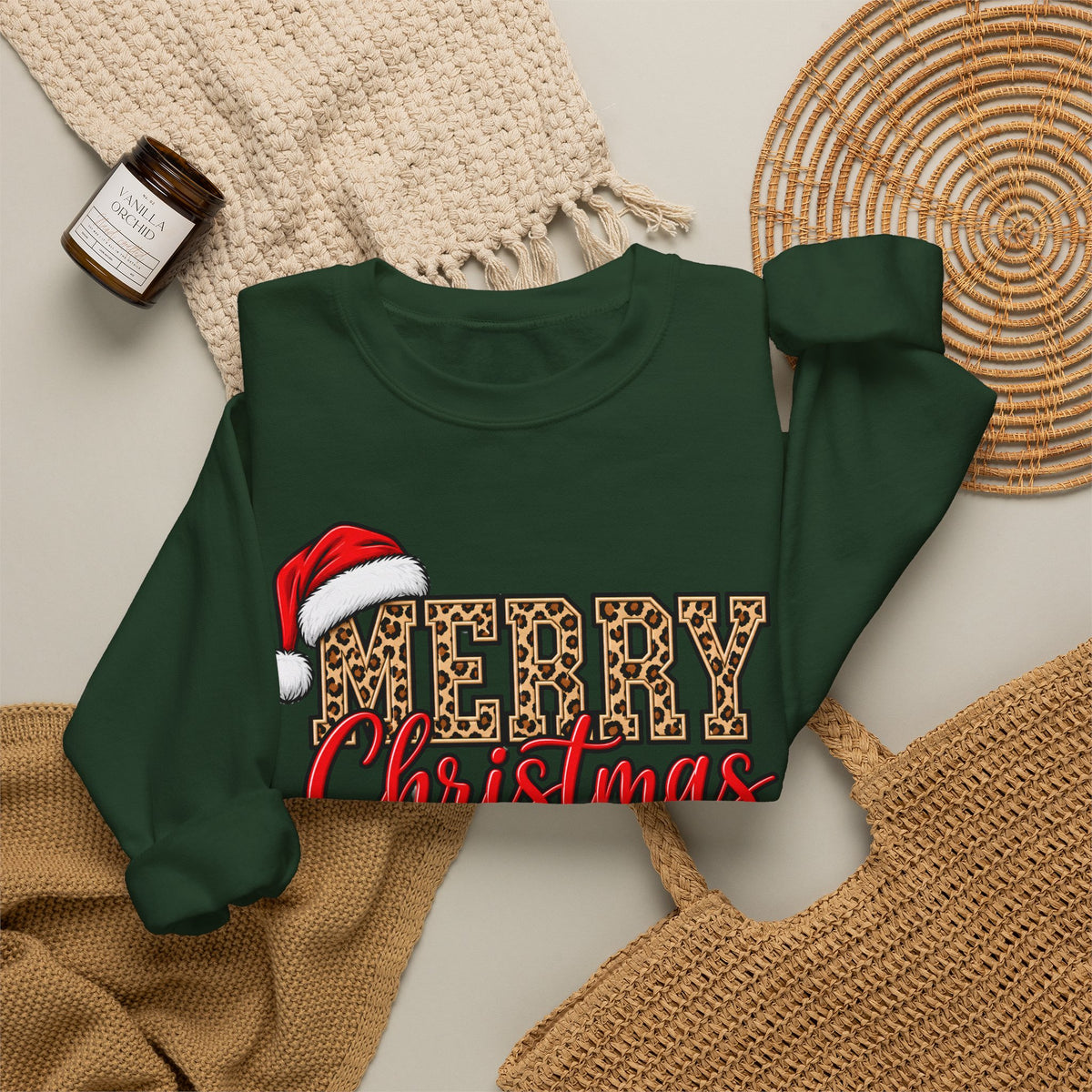 Merry Christmas Crewneck Sweatshirt