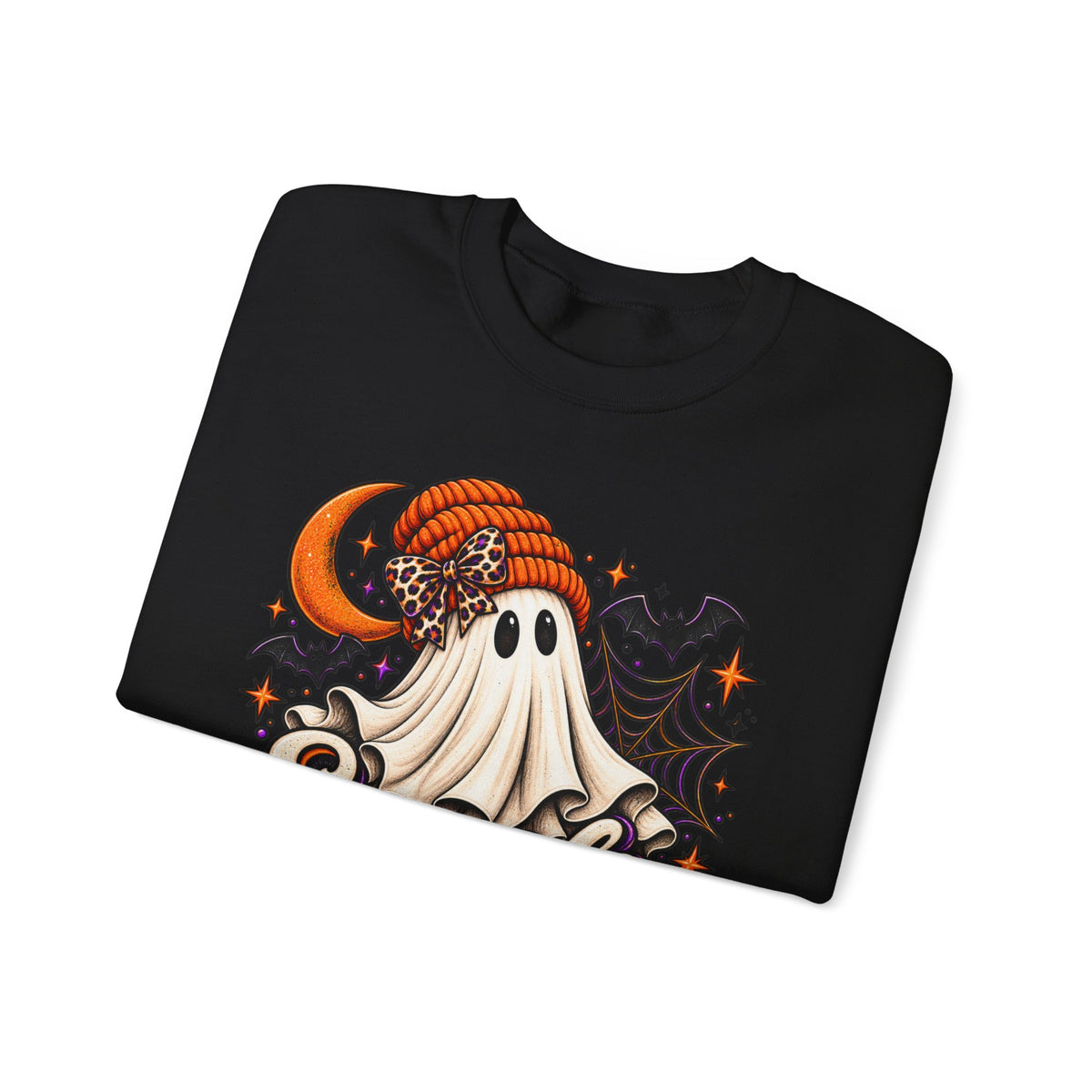 Halloween 'Spooky' Ghost Crewneck Sweatshirt
