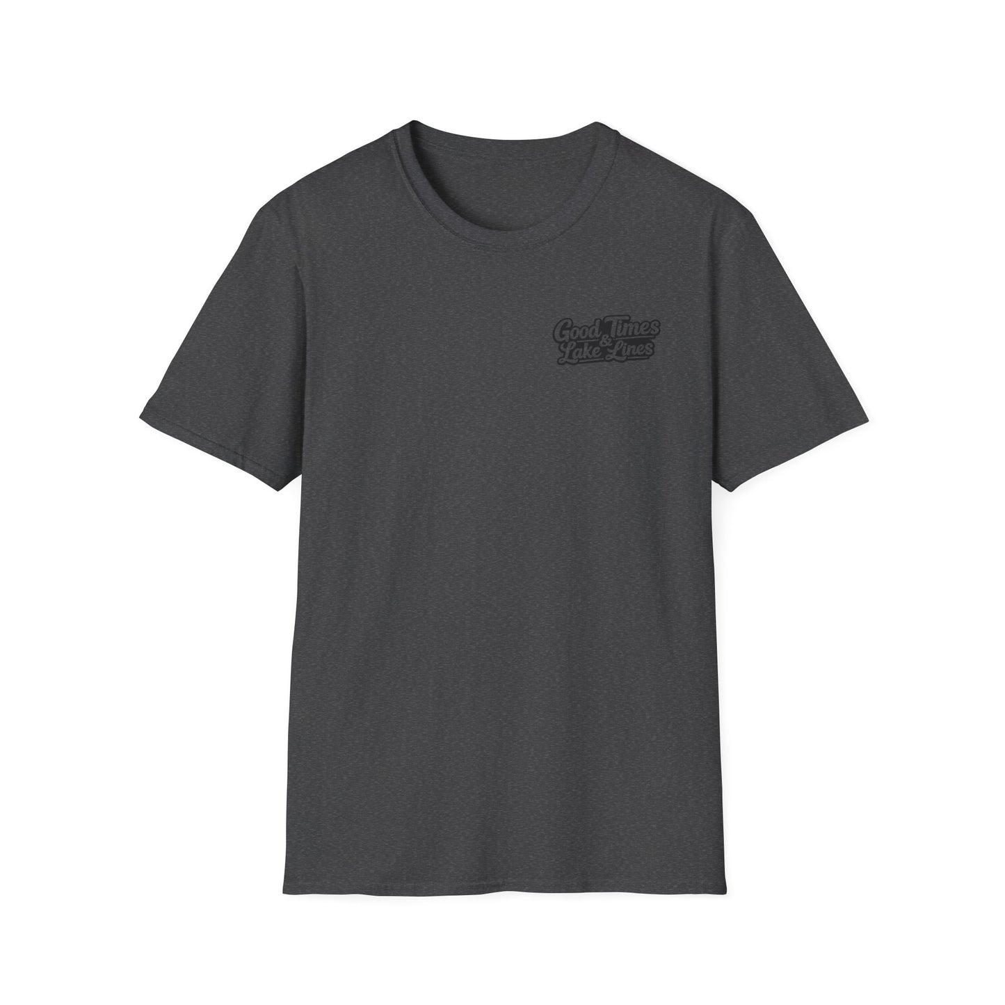On Lake Time Fishing T-Shirt — Good Times & Lake Lines Collection