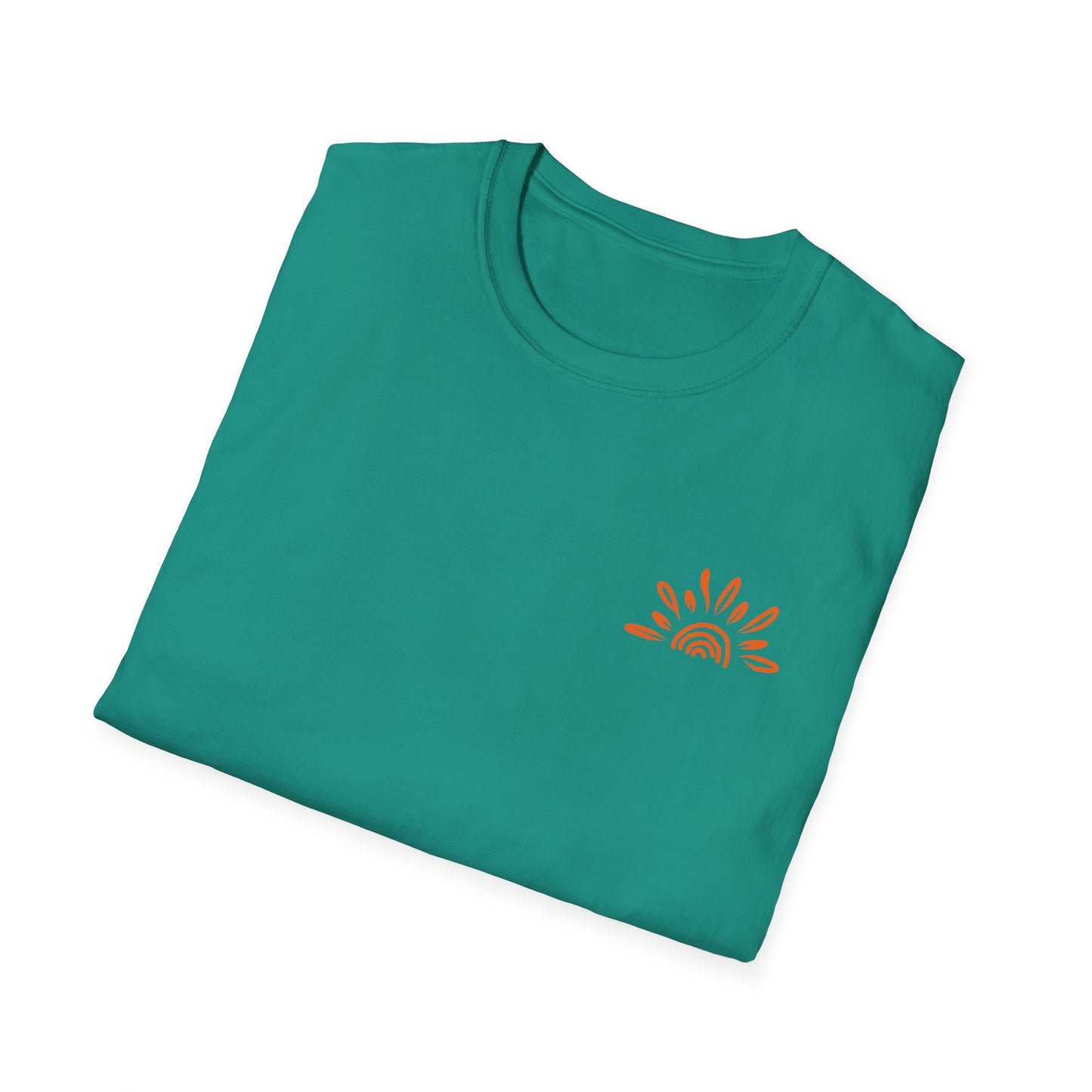 Lake Life T-Shirt — "Living the Dream at the Lake" Boat & Mountain Scene