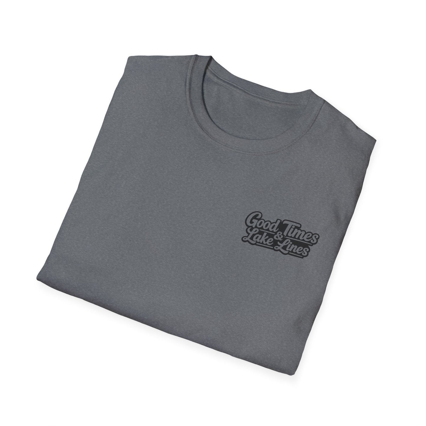 On Lake Time Fishing T-Shirt — Good Times & Lake Lines Collection