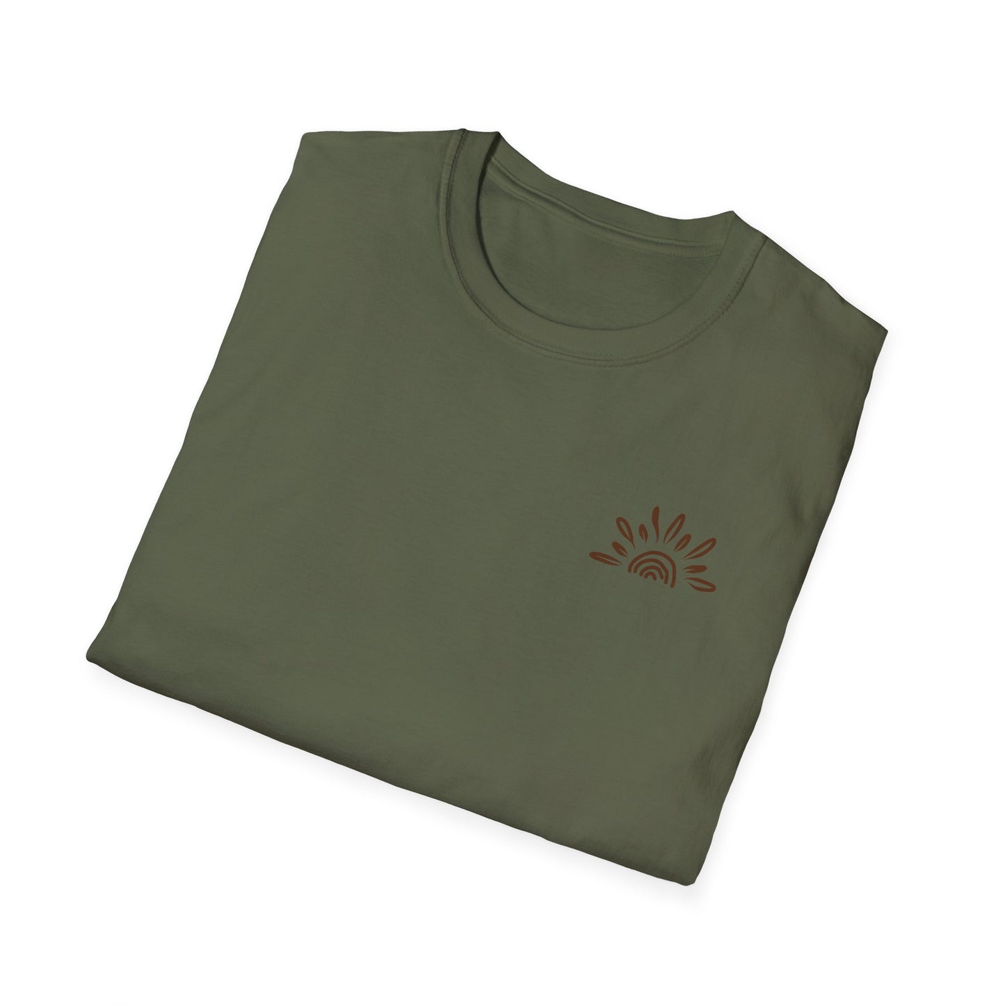 Lake View Sunglasses Tee — Boat, Waves & Sun Rays T-Shirt