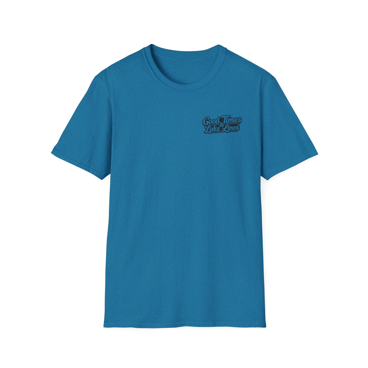 On Lake Time Fishing T-Shirt — Good Times & Lake Lines Collection