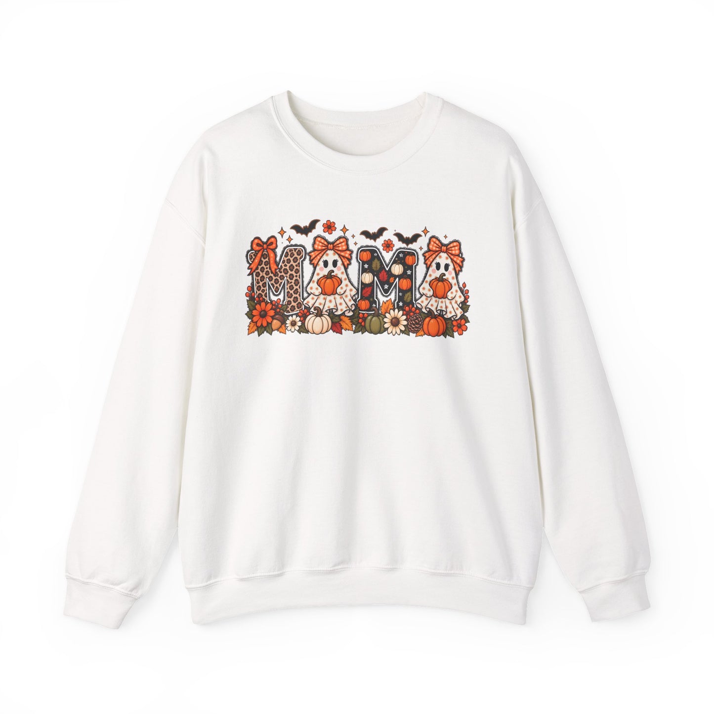 Mom Crewneck Sweatshirt — Floral Corgi Mom Graphic Pullover