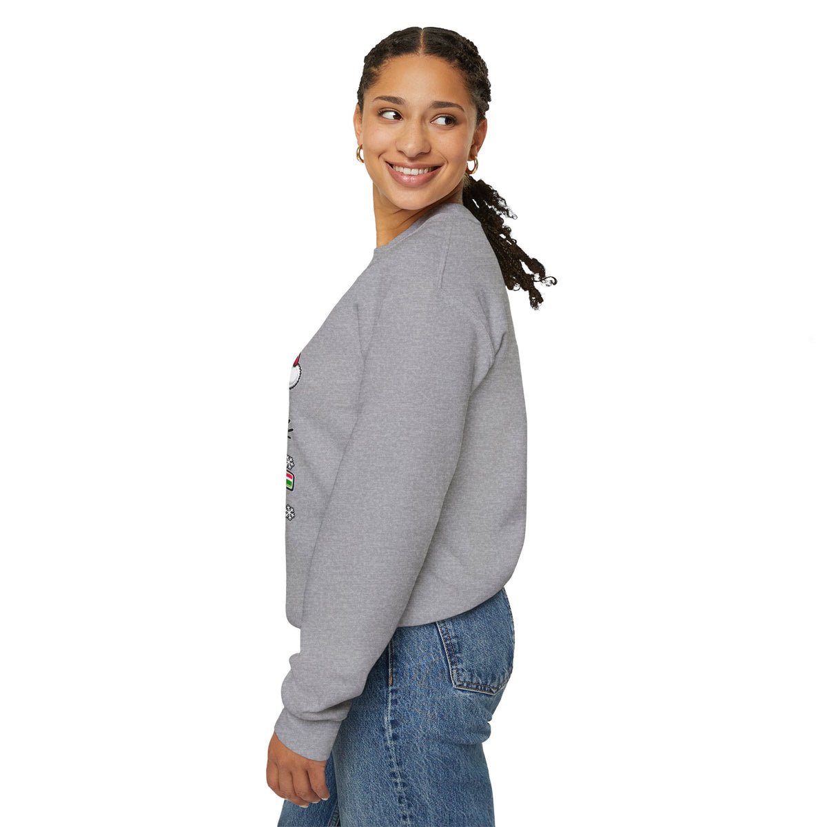 Merry and Bright Christmas Crewneck Sweatshirt