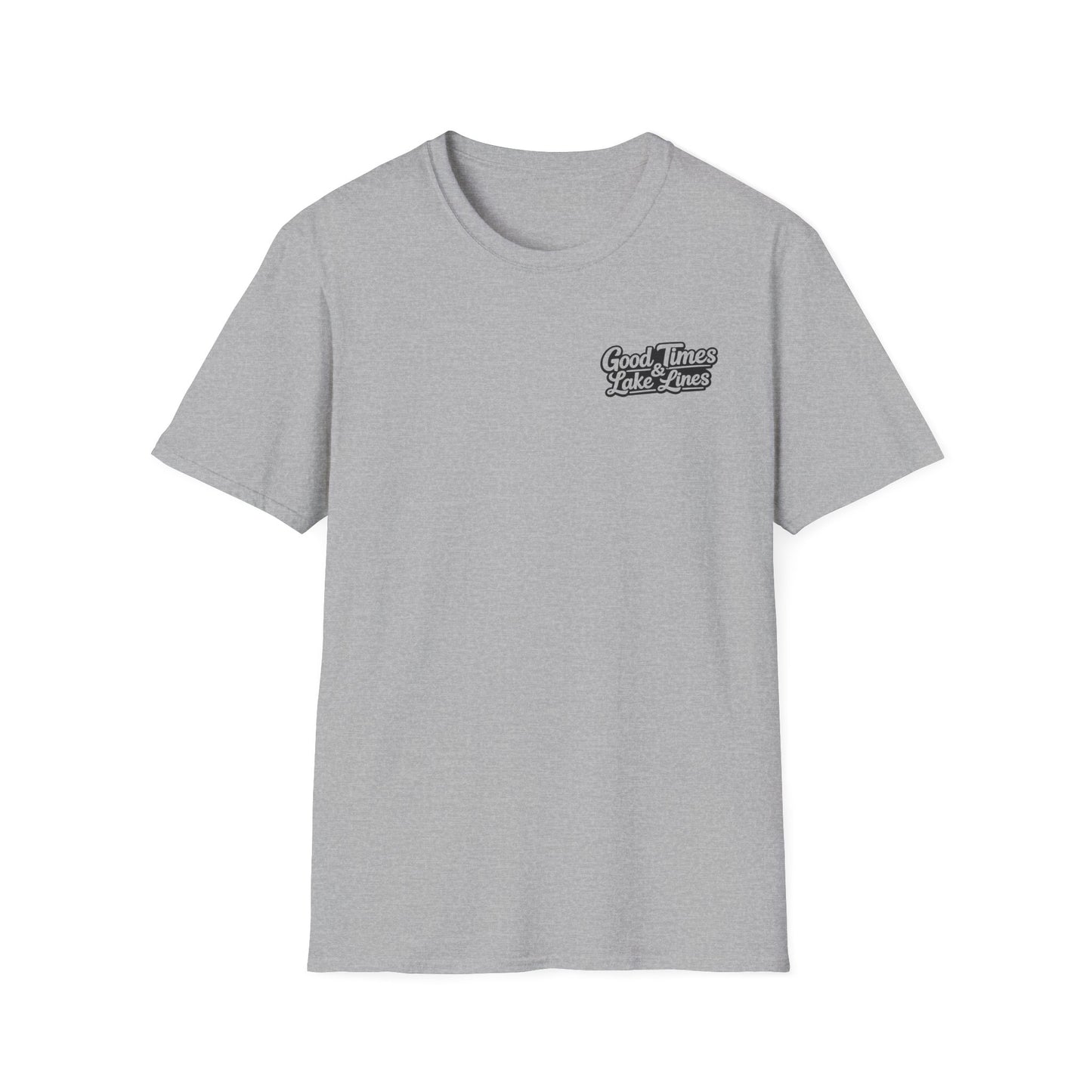 On Lake Time Fishing T-Shirt — Good Times & Lake Lines Collection