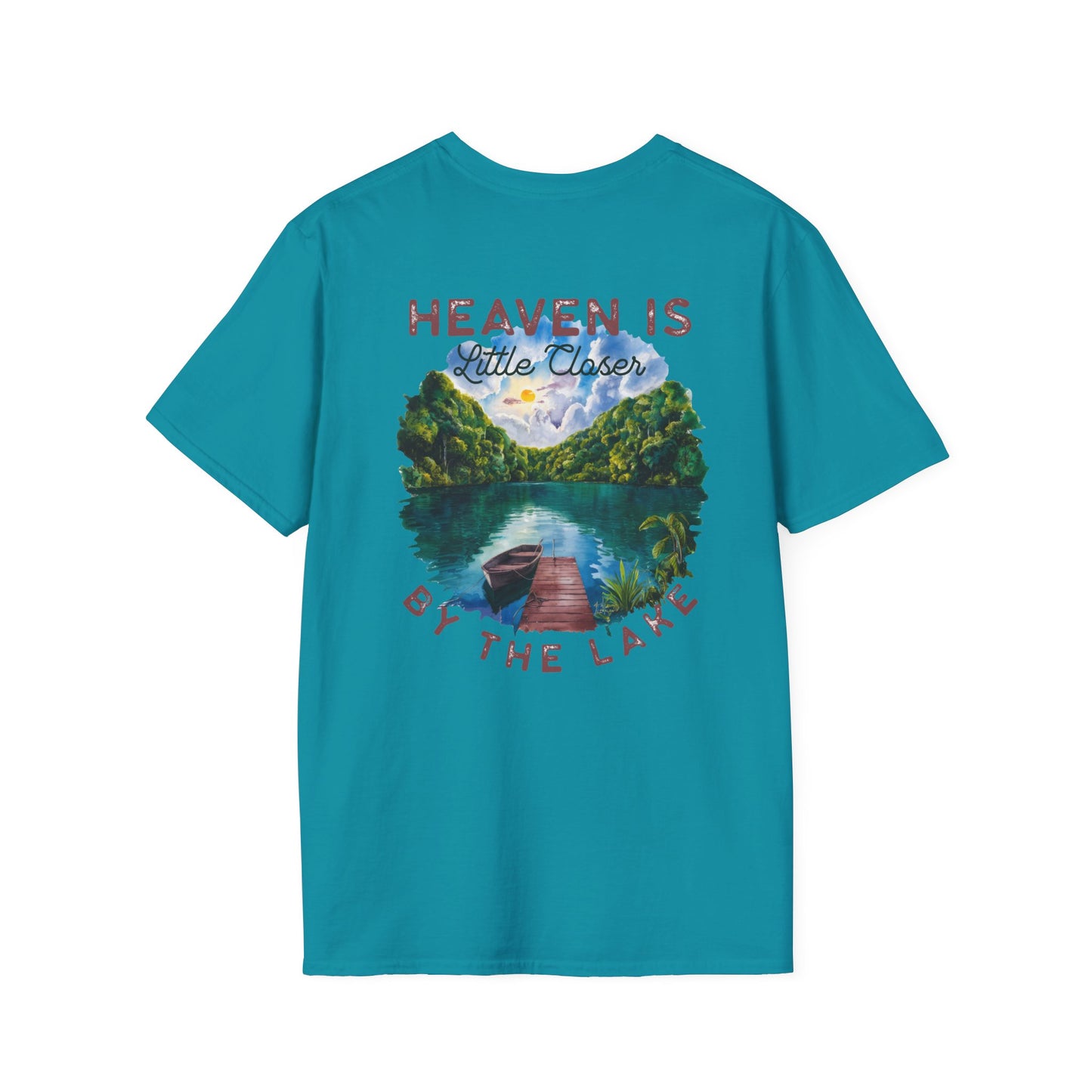 Heaven Is A Little Closer By The Lake T-Shirt — Scenic Lake Memorial Tee