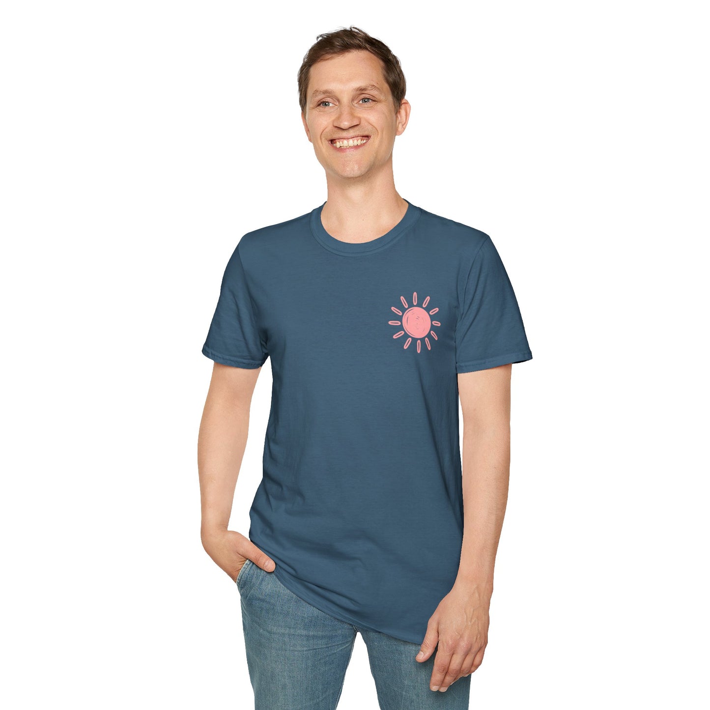 Lake Cabin T-Shirt — "Time Wasted at the Lake Is Time Well Spent"