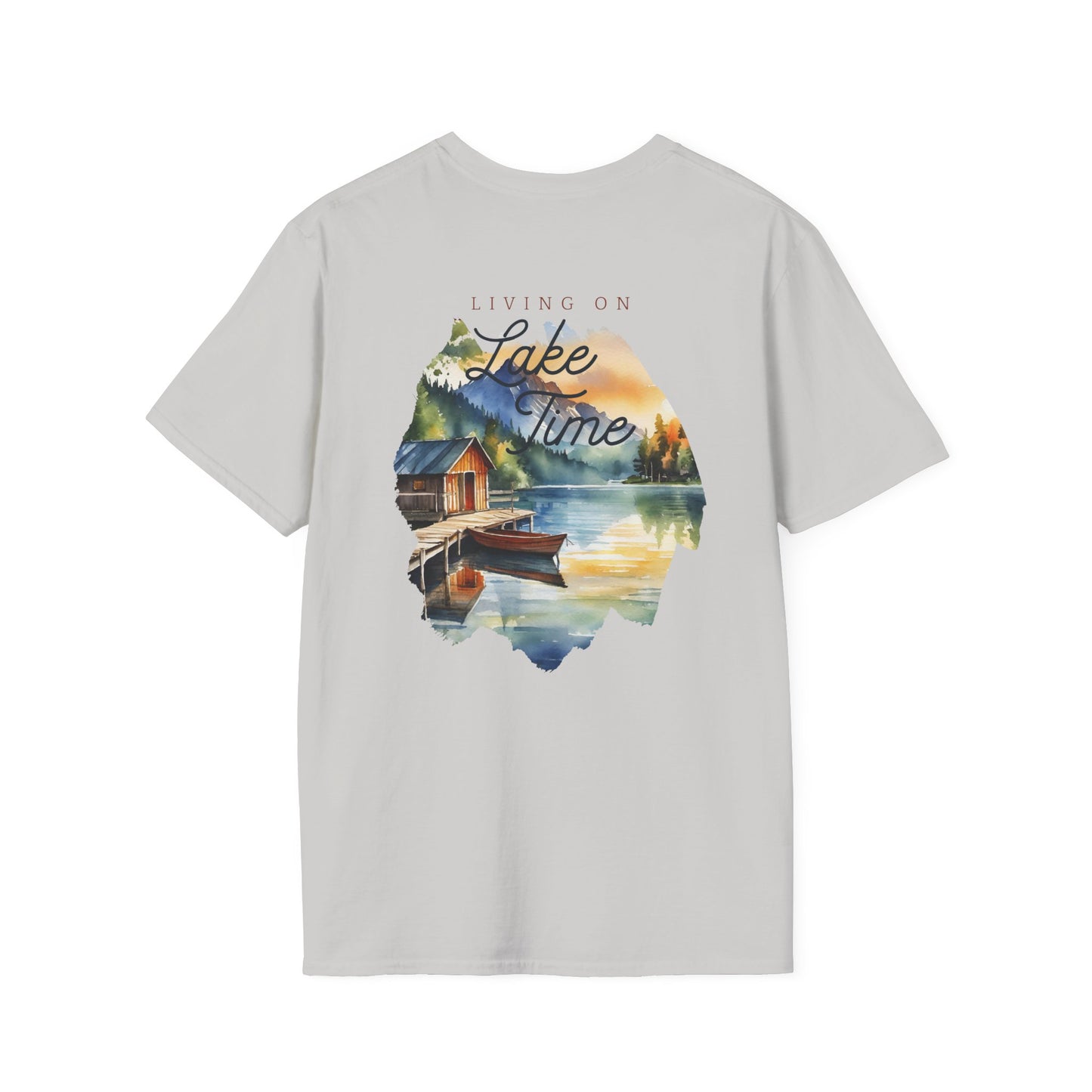 Lakt Time Scenic Cabin Boat T-Shirt