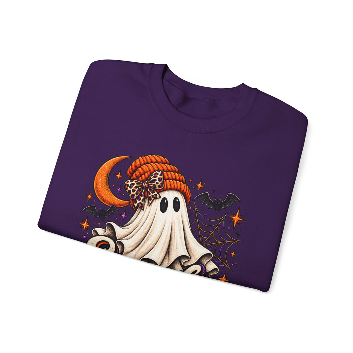 Halloween 'Spooky' Ghost Crewneck Sweatshirt