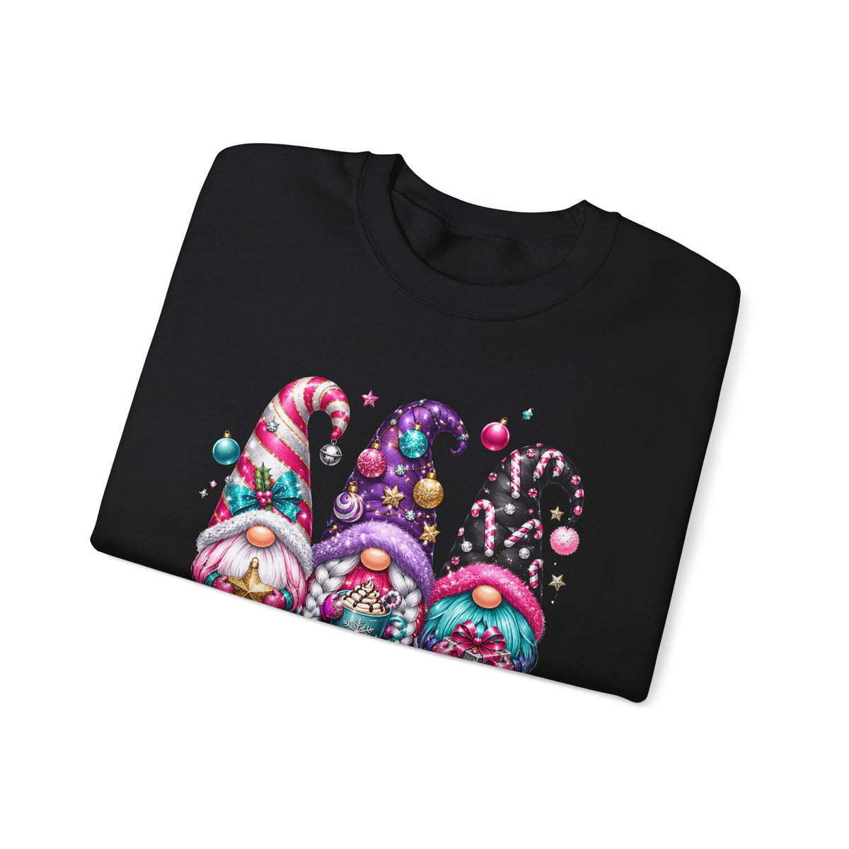 Christmas Gnome Sweatshirt - 'Tis the Season Holiday Crewneck
