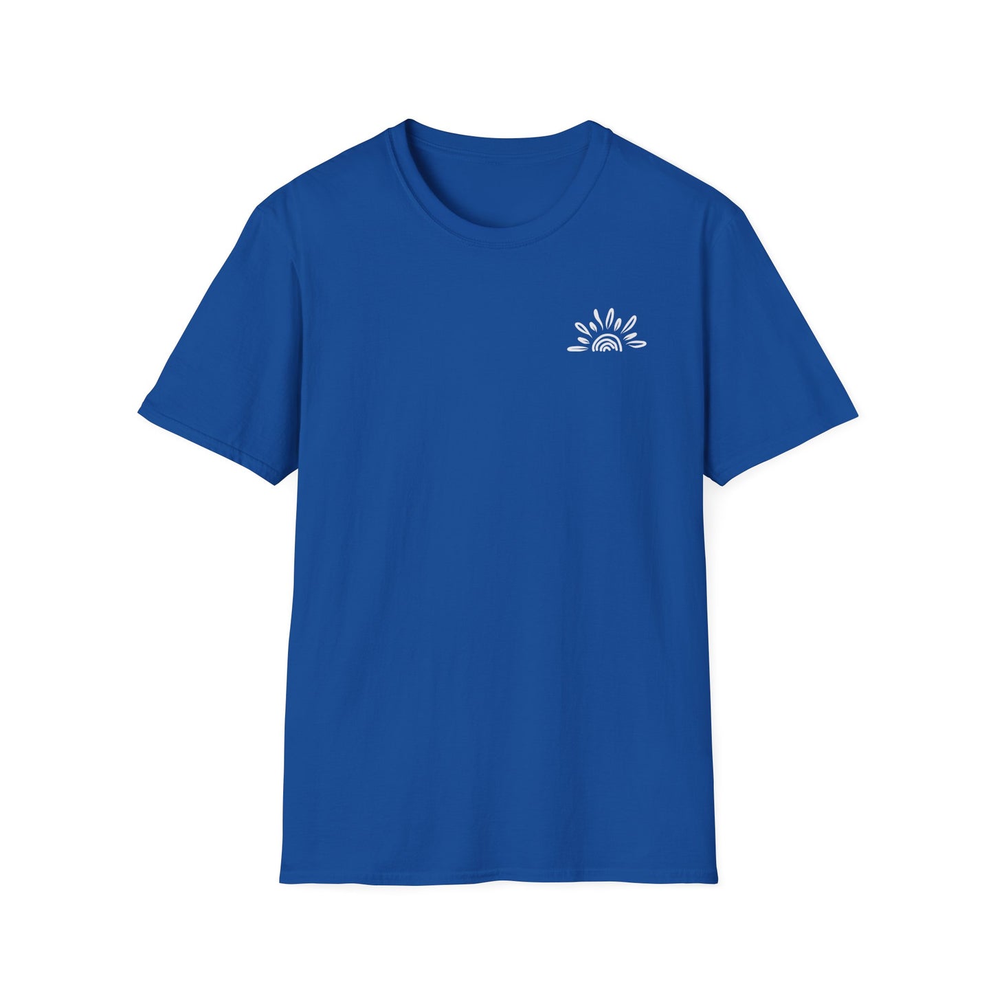 Lake View Sunglasses Tee — Boat, Waves & Sun Rays T-Shirt
