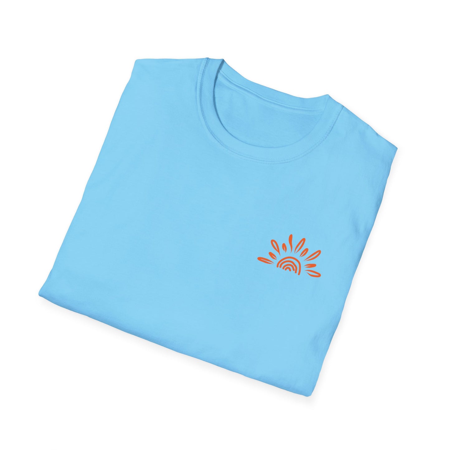 Lake Life T-Shirt — "Living the Dream at the Lake" Boat & Mountain Scene