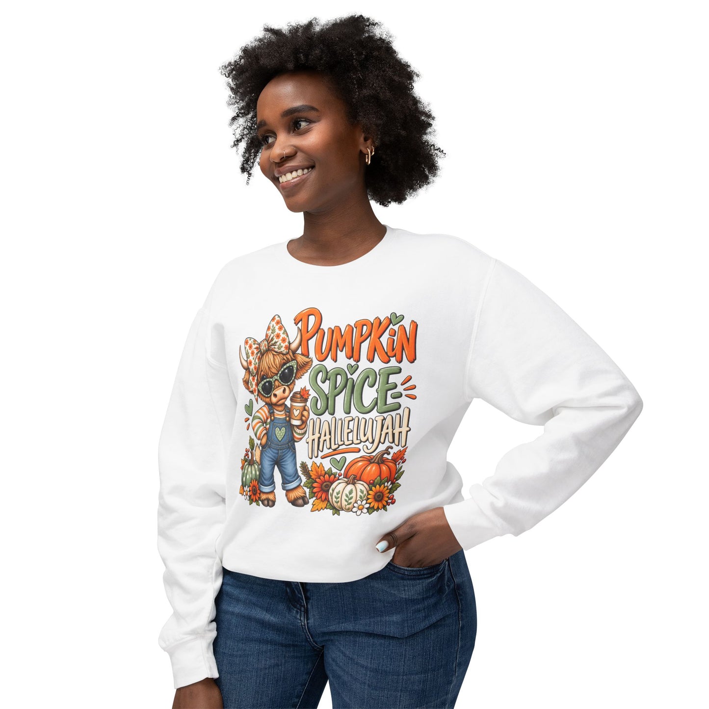 Pumpkin Spice Hallelujah Crewneck Sweatshirt