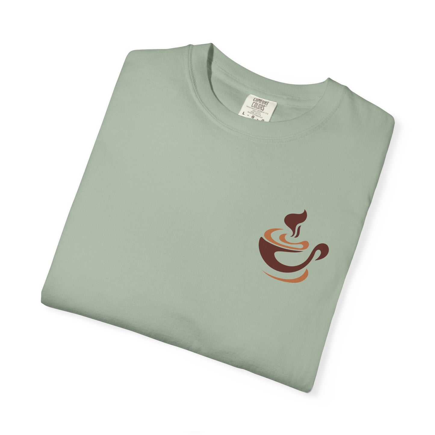 Caffeine & Chaos Skull Tee — Coffee Lover Skeleton Graphic T-Shirt