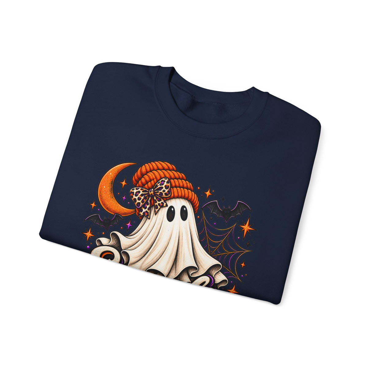 Halloween 'Spooky' Ghost Crewneck Sweatshirt