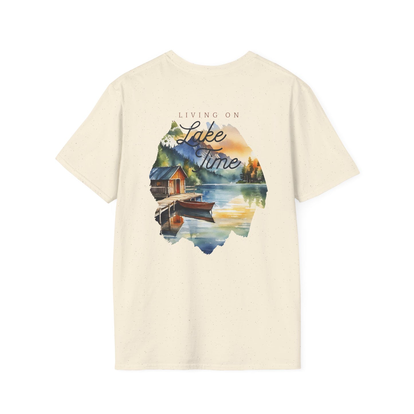Lakt Time Scenic Cabin Boat T-Shirt